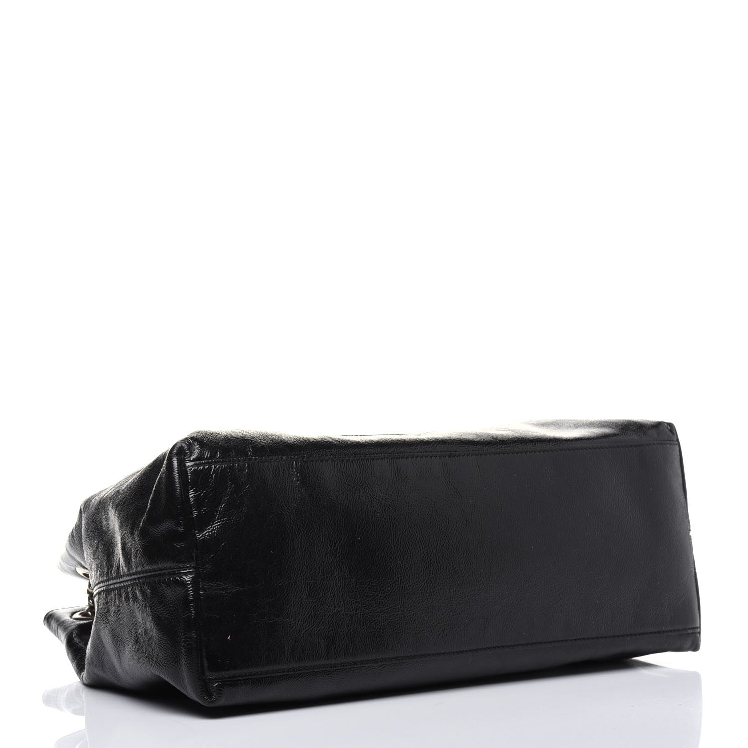 Gucci Patent Medium Soho Chain Shoulder Bag Black 4 of 21