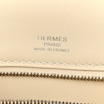 Hermes Toile H Swift Kelly Sellier 28 Nata Jaune Citron 6 of 10