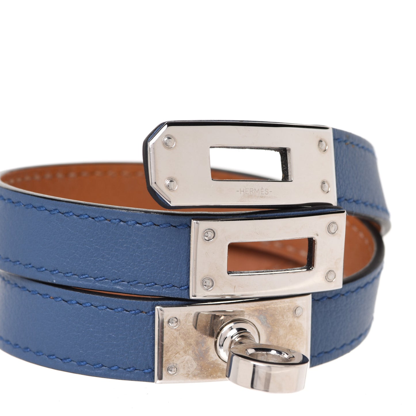 Chamonix Kelly Double Tour Bracelet T3 Bleu Saphir