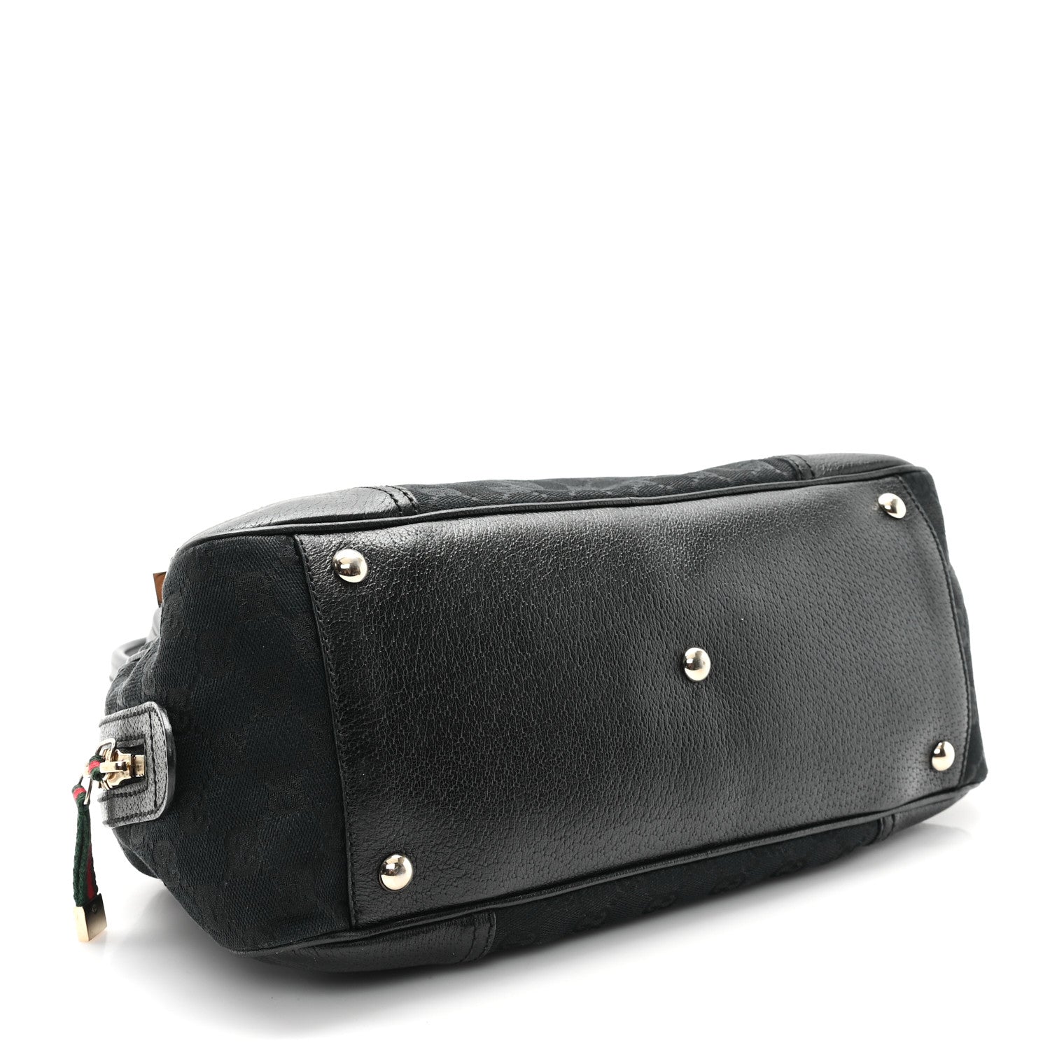 Gucci Monogram Small Princy Satchel Black 4 of 12