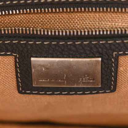 Fendi Zucca Selleria Medium Linda Satchel Tobacco 6 of 8