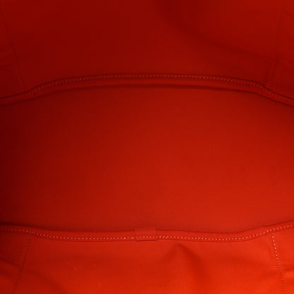 Hermes Canvas The Grooming Bag Bleu Navy Feu 5 of 12