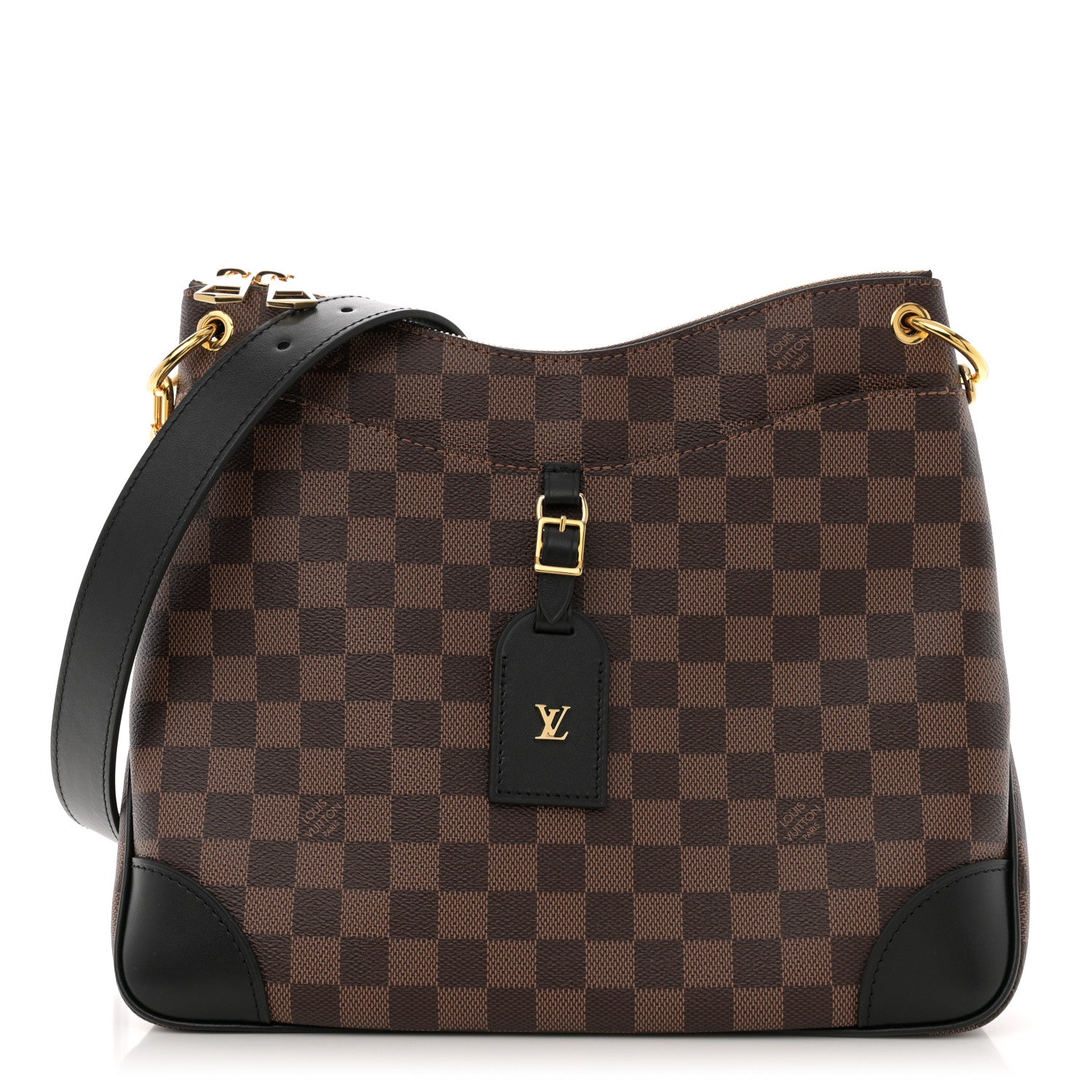 Louis Vuitton Damier Ebene Odeon MM Black 1 of 9