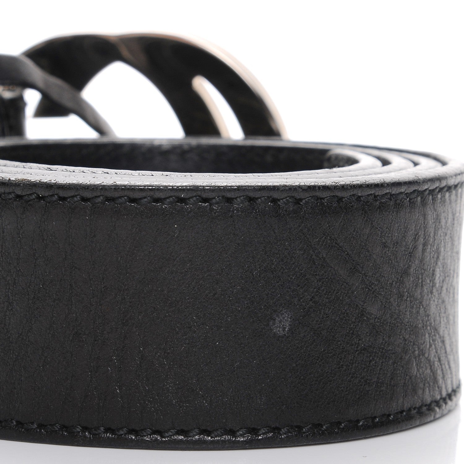 Gucci Calfskin Interlocking G 40mm Belt 90 36 Black 5 of 7