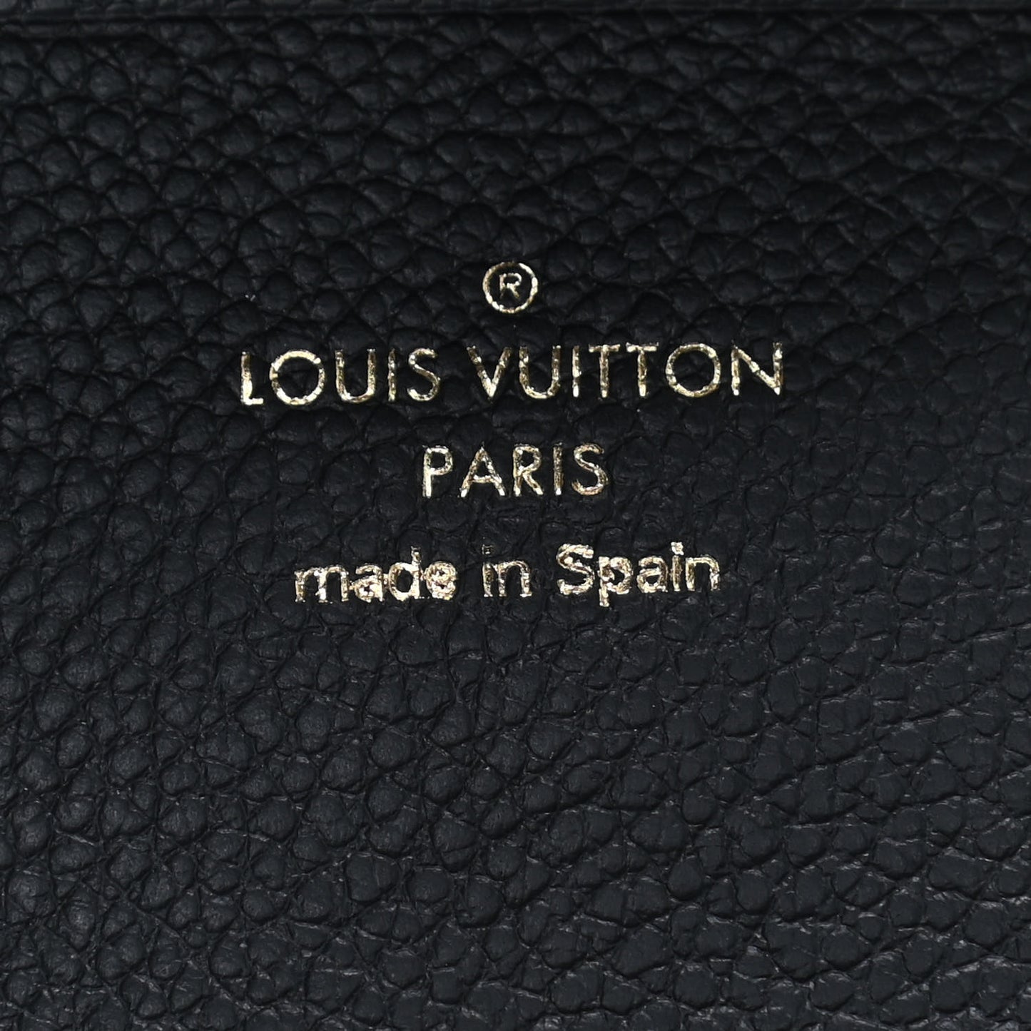 Empreinte Double Zip Pochette Black