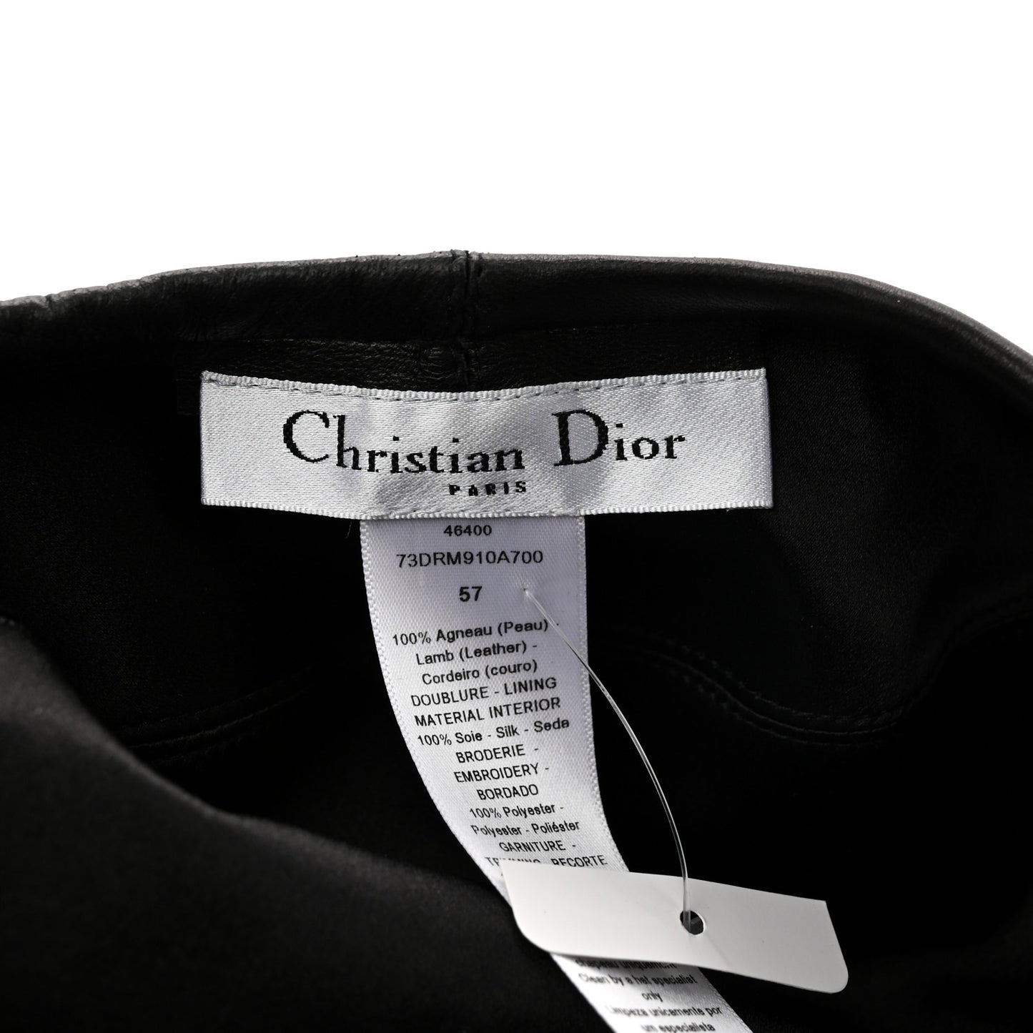 Lambskin D-Dream Beret 57 Black