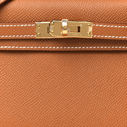 Hermes Epsom Mini Kelly Sellier 20 Gold 8 of 11