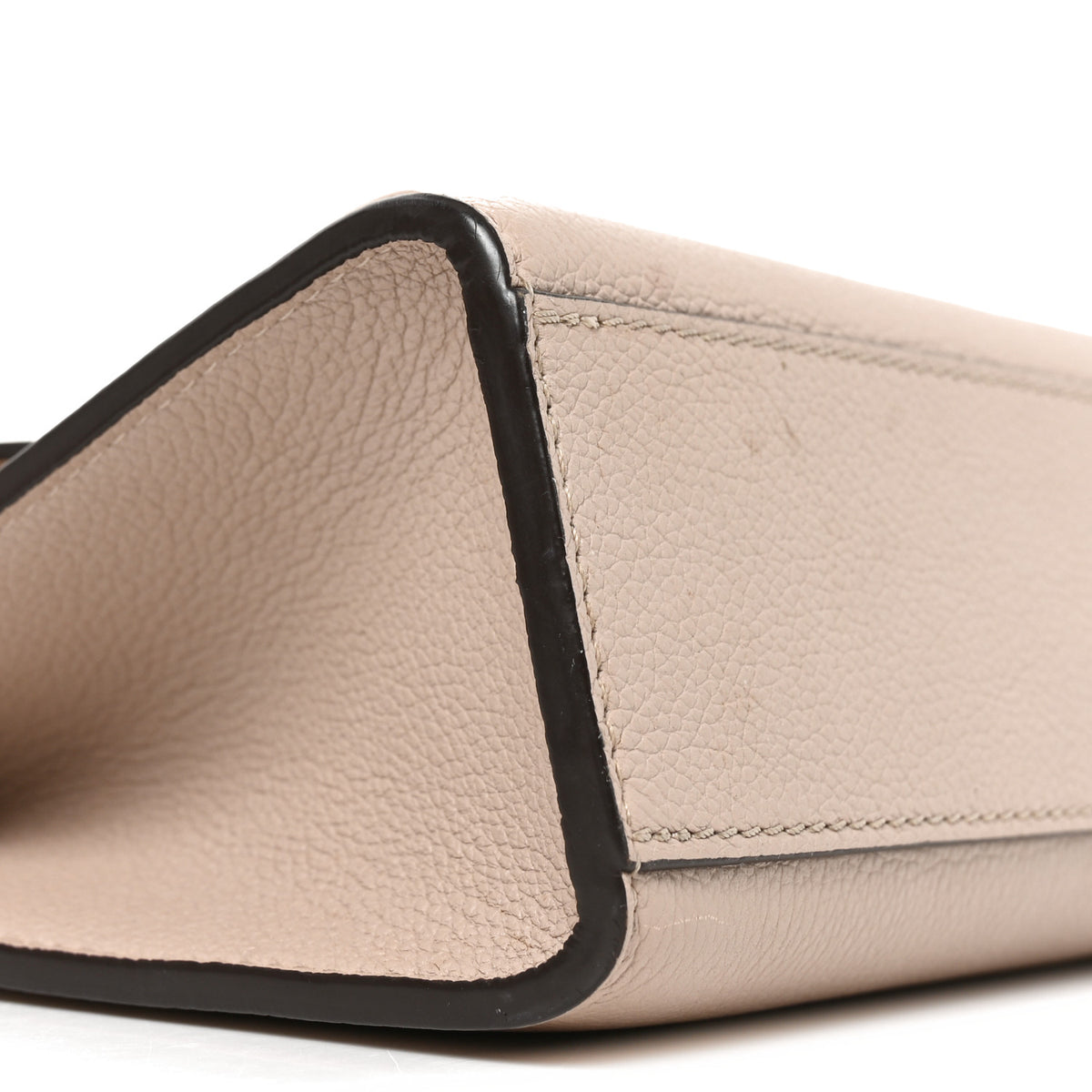 Soft Calfskin Mylockme Chain Bag BB Greige