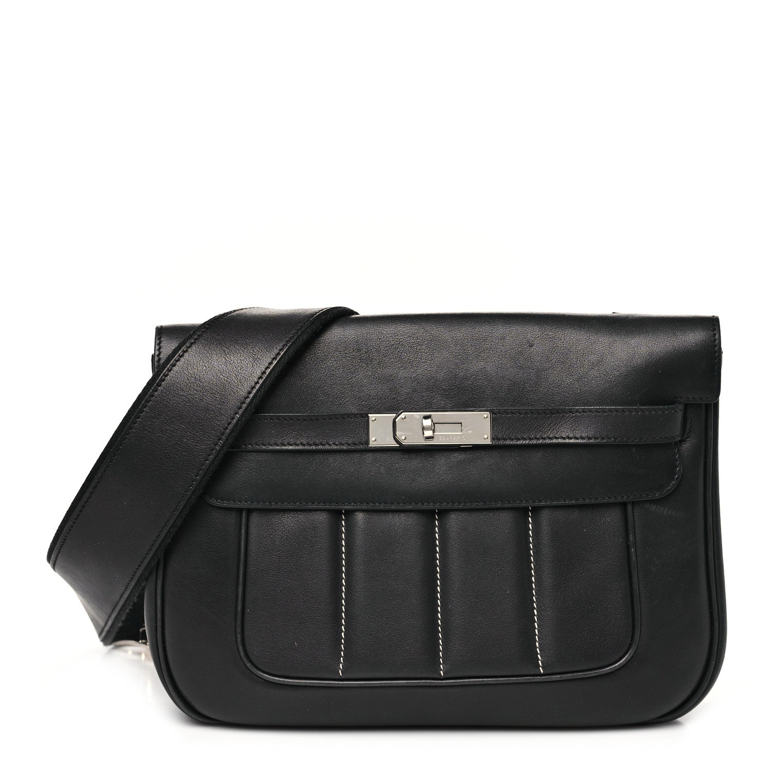 Hermes Veau Swift Sac Berline 28 Black 1 of 13