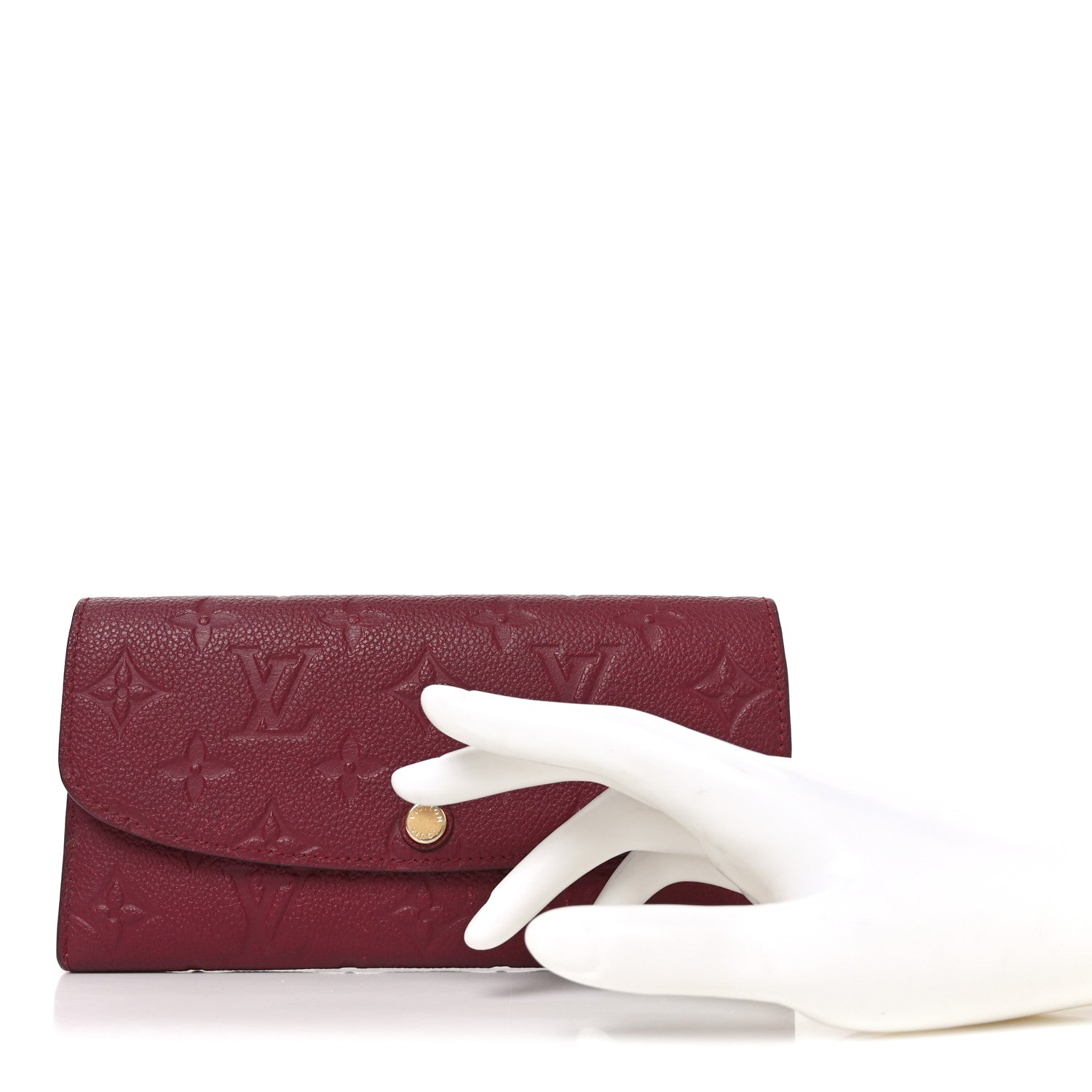 Louis Vuitton Empreinte Emilie Wallet Raisin 2 of 7