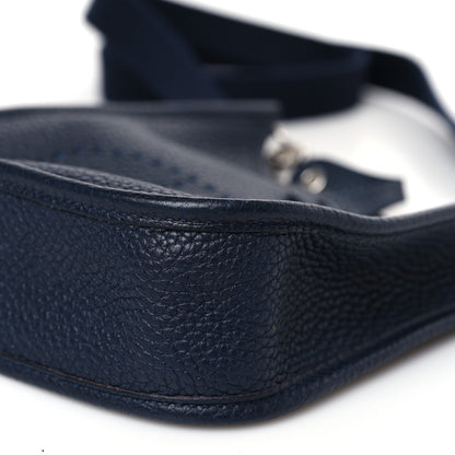 Hermes Taurillon Clemence Evelyne TPM Bleu Nuit 10 of 12