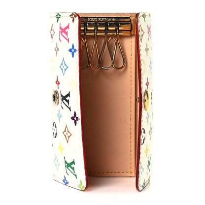 Louis Vuitton Monogram Multicolor Multicles 4 Key Holder White 6 of 9