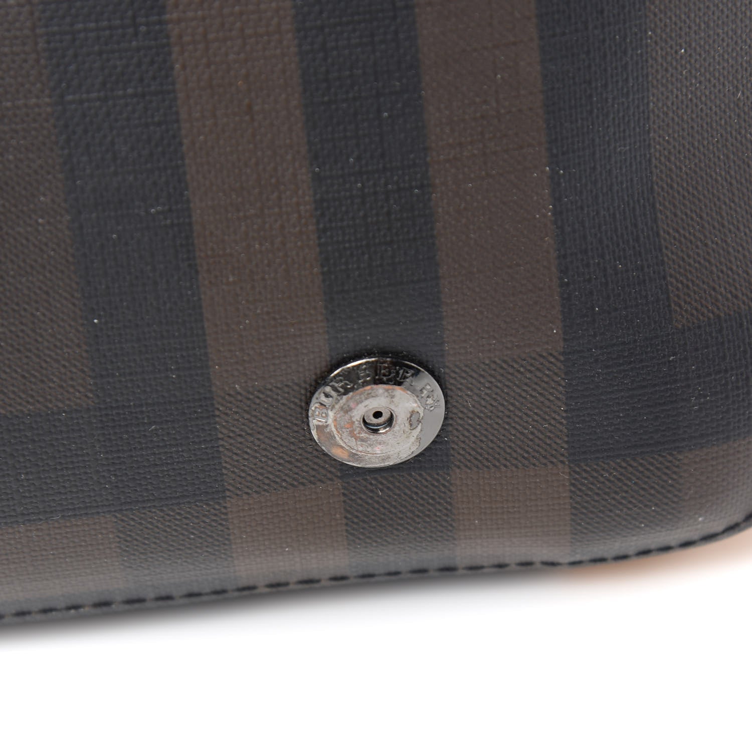 Burberry Smoked Check Medium Messenger Bag Brown 8 of 13
