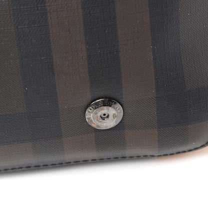Burberry Smoked Check Medium Messenger Bag Brown 8 of 13