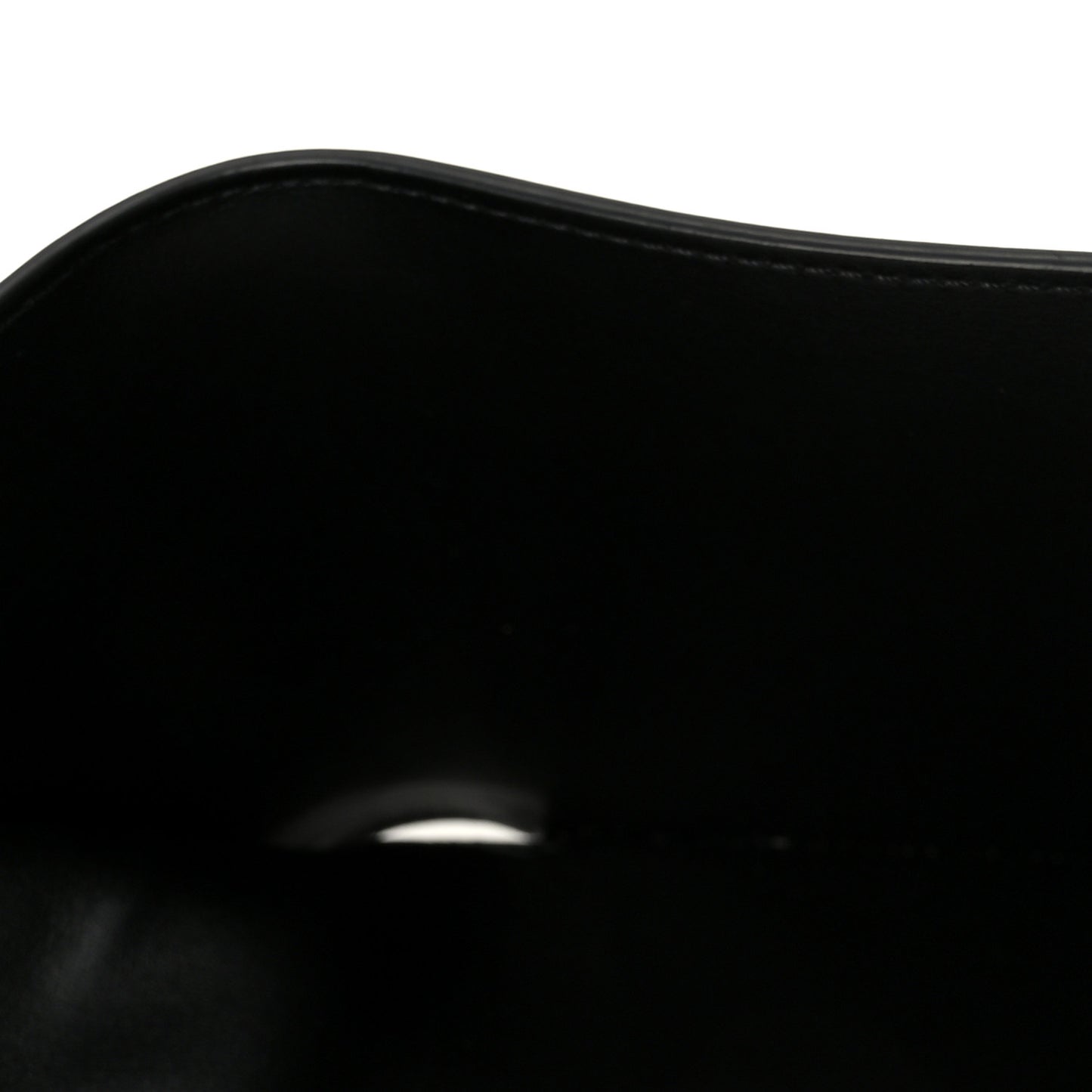 Shiny Smooth Lambskin Small Triomphe Wallet Black