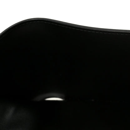 Celine Shiny Smooth Lambskin Small Triomphe Wallet Black 5 of 10