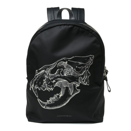 Alexander McQueen Nylon Lion Skull Backpack Black 1 of 16