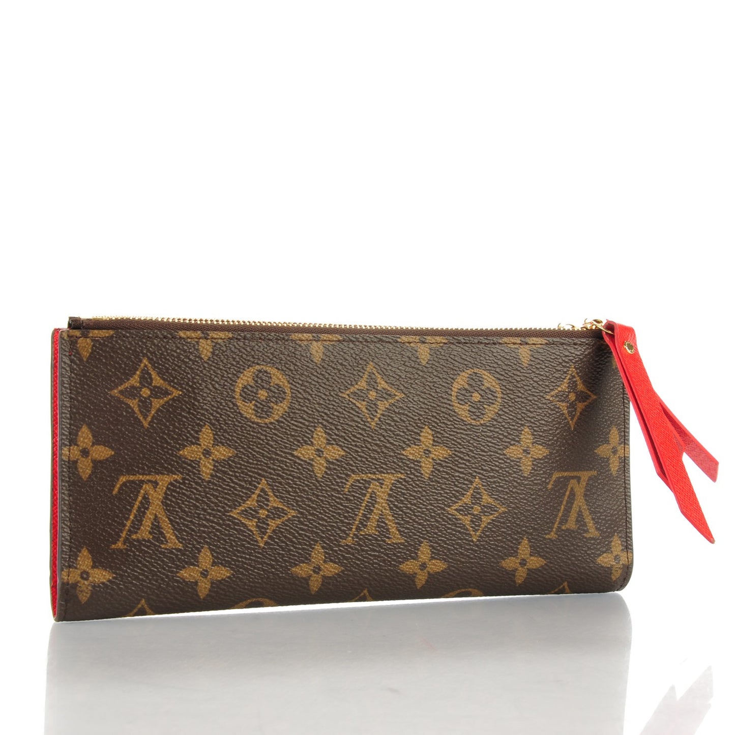 Monogram Adele Wallet Coquelicot