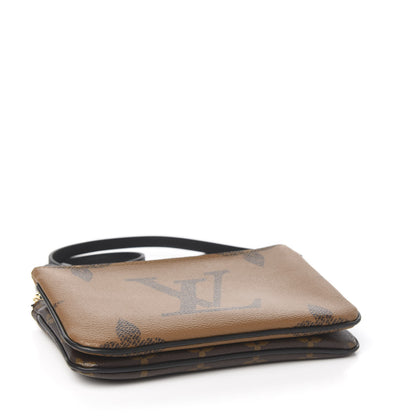 Louis Vuitton Reverse Monogram Giant Double Zip Pochette 3 of 10