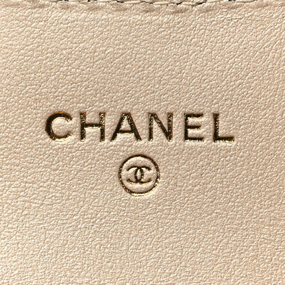 Chanel Metallic Lambskin Quilted Belt Bag Gold 5 of 9