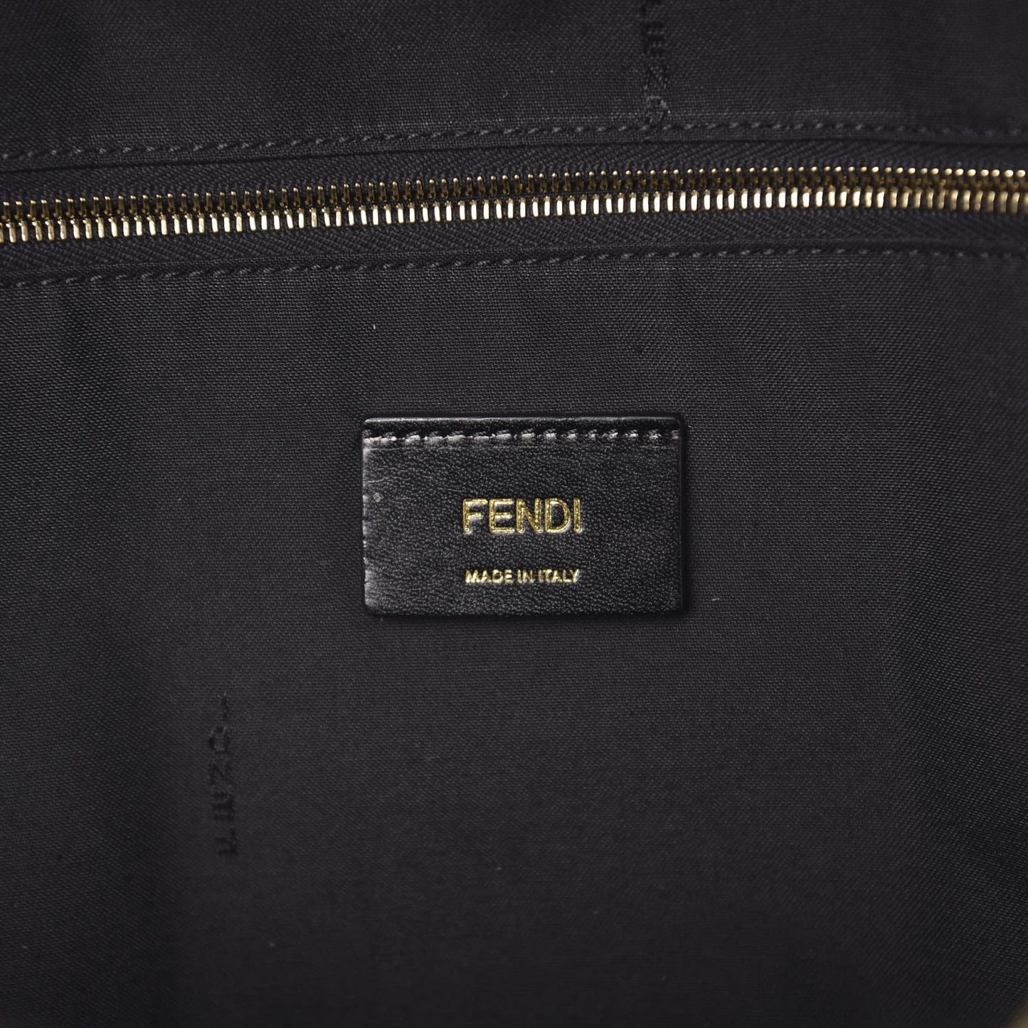 X FILA Glazed Fabric Vitello Century FF 1974 Mania Pouch Pocket Backpack Black White