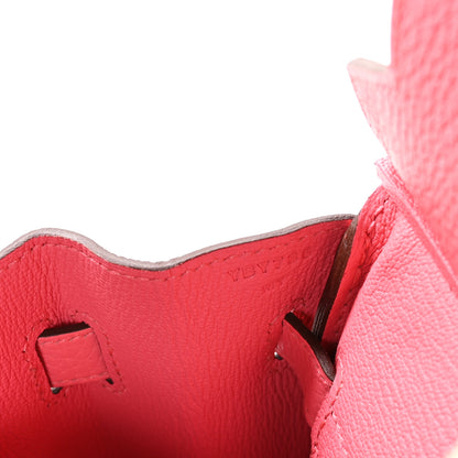Hermes Togo Birkin 30 Rose Azalee 7 of 11