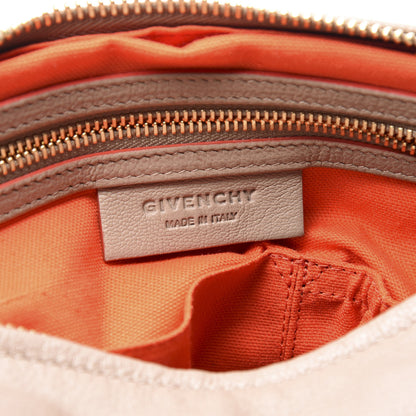 Givenchy Sugar Goatskin Medium Tri-Color Pandora Taupe Black Orange 5 of 11
