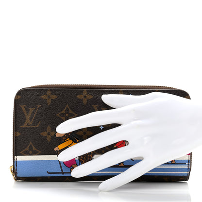 Louis Vuitton Monogram 2018 Christmas Animation Zippy Wallet 2 of 12