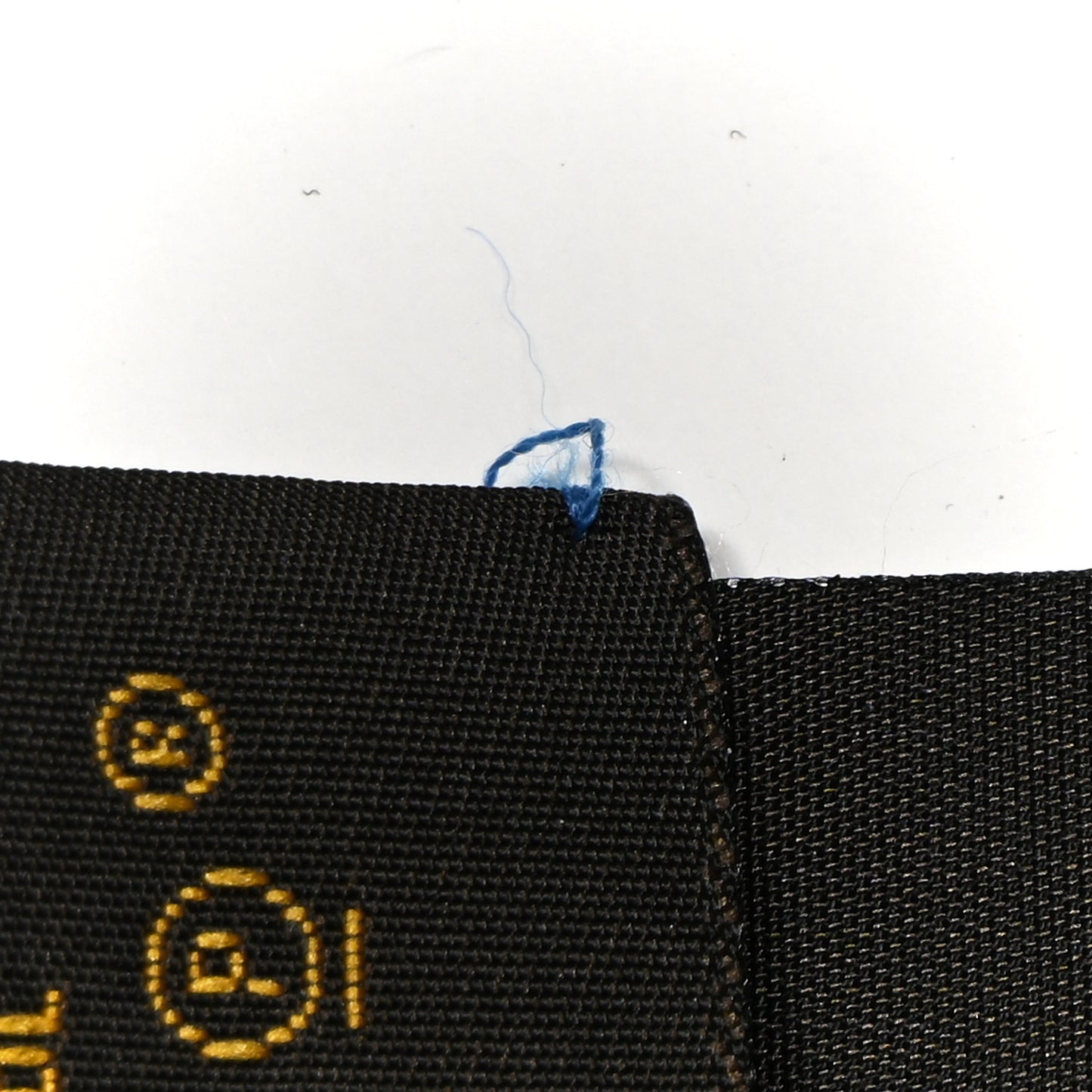 Wool Silk Monogram Shawl Blue