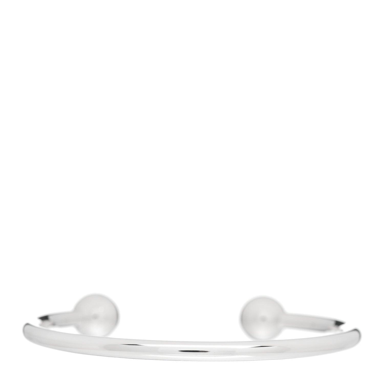 Tiffany Sterling Silver HardWear Ball Wire Bracelet 3 of 4