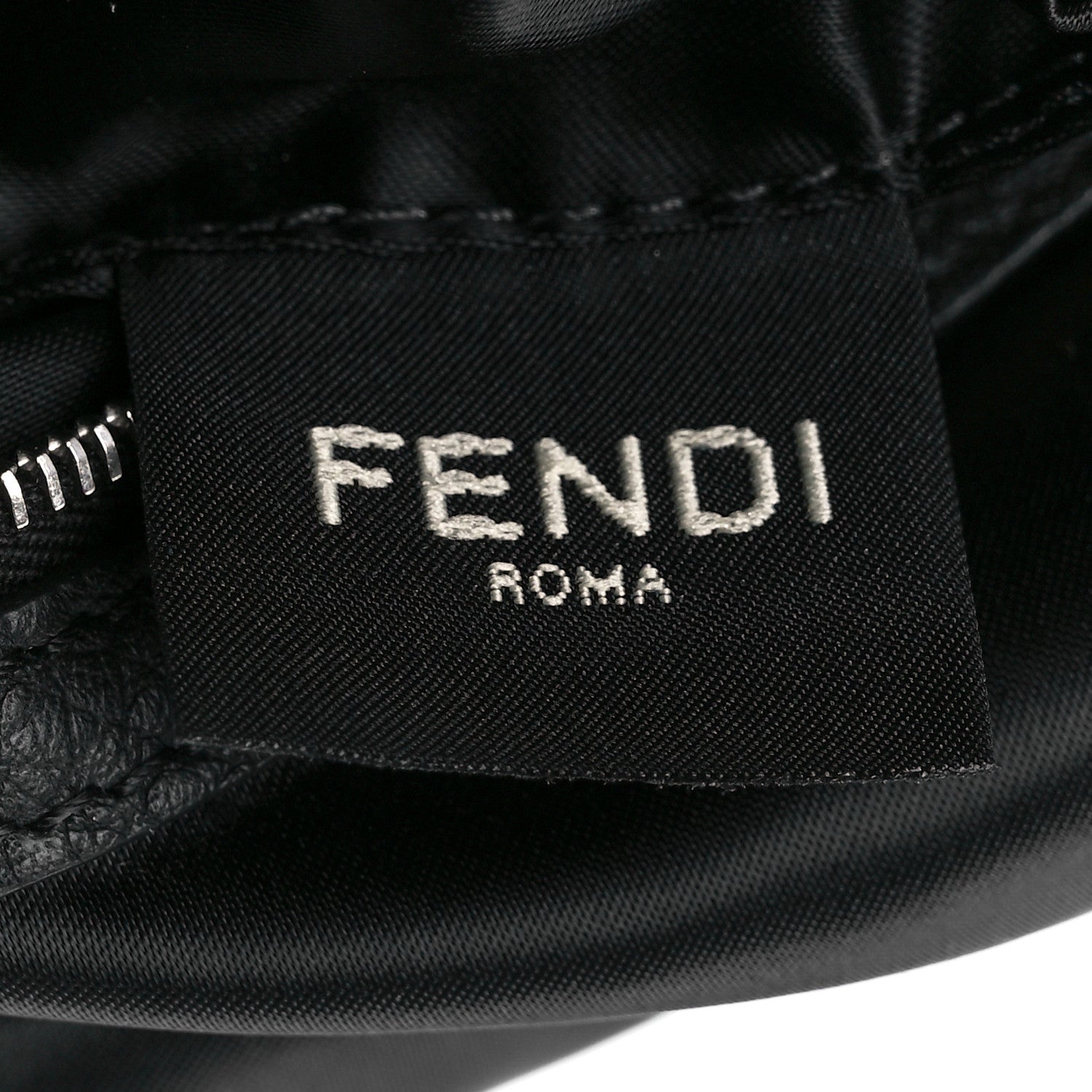 Fendi Econyl Cuoio Romano Multipocket Baguette Black 8 of 13
