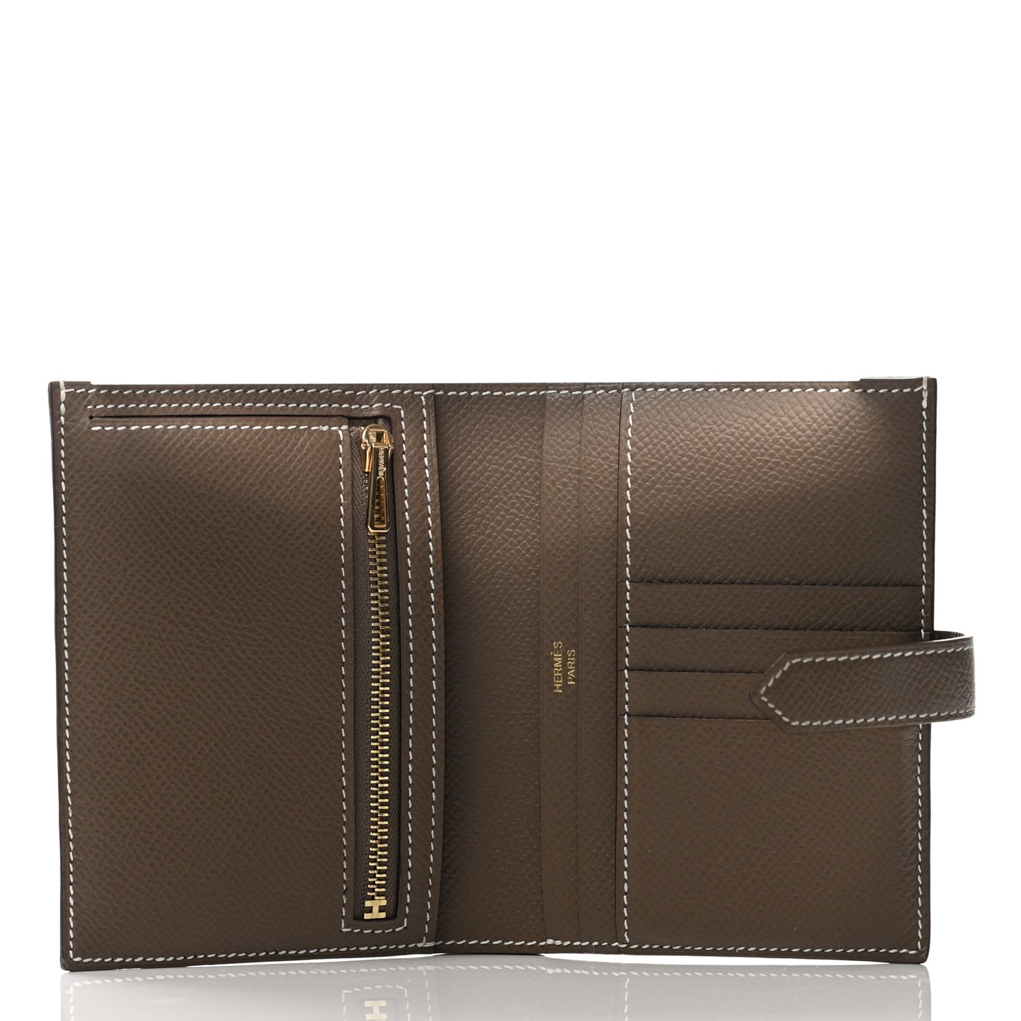 Epsom Bearn Compact Wallet Etoupe