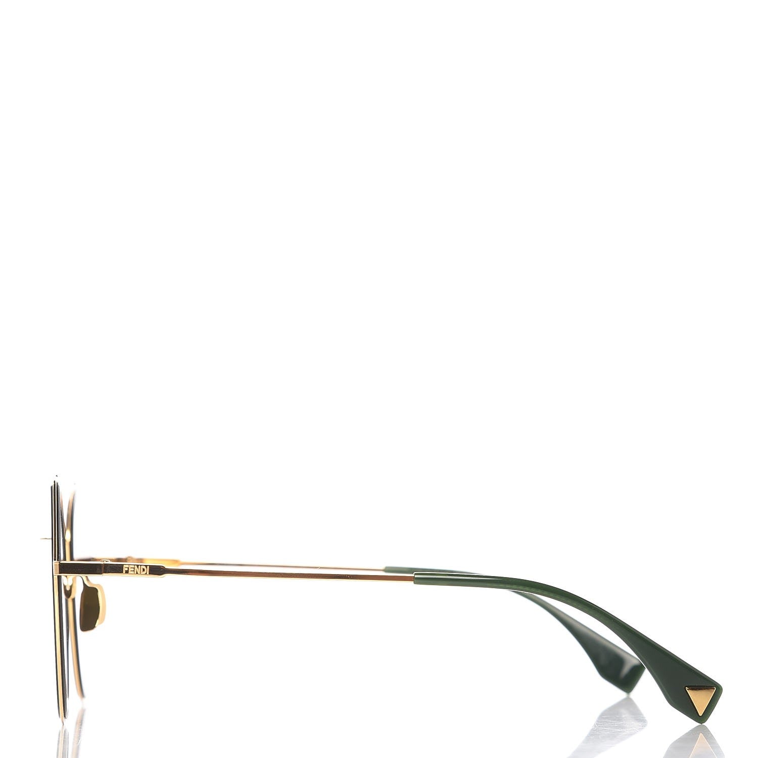 Fendi Metal Geometric Sunglasses FF 0194/S Gold 3 of 7