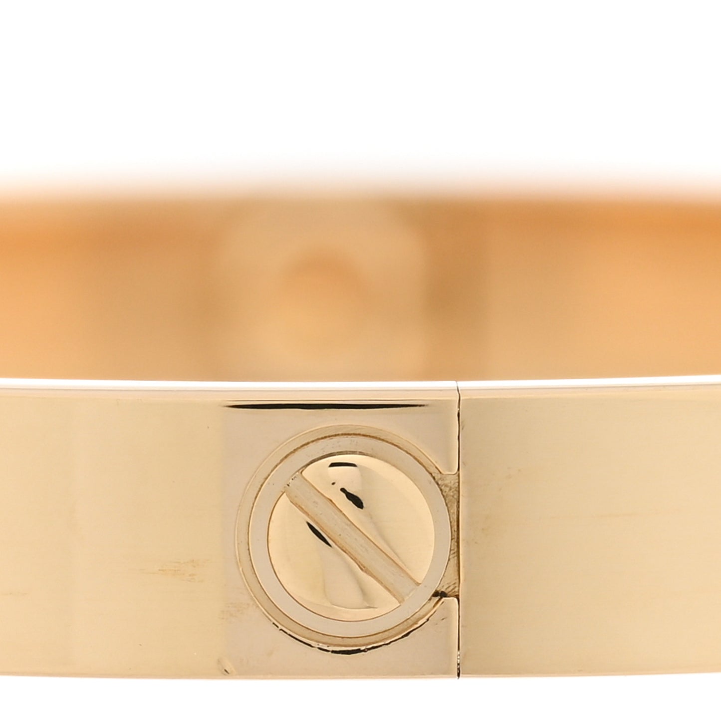 18K Yellow Gold LOVE Bracelet 17