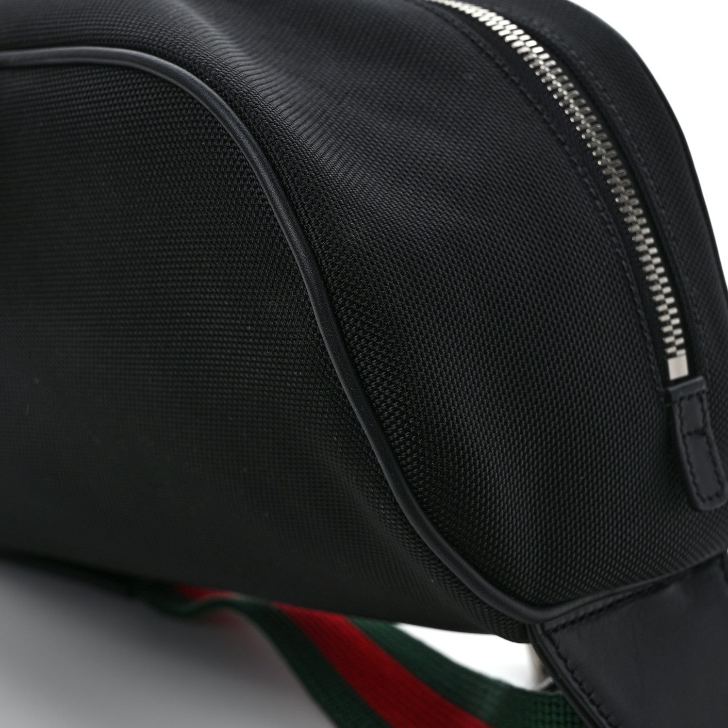 Gucci Techno Canvas Web Large Belt Bag Black 9 of 9