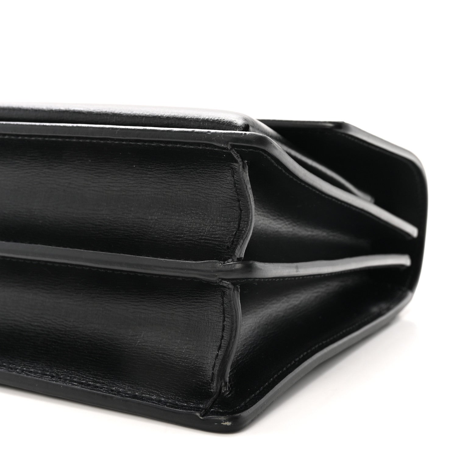 Saint Laurent Calfskin Medium Monogram Sunset Black 9 of 10