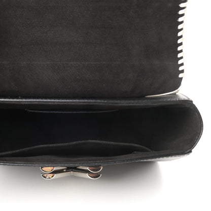 Louis Vuitton Epi Braided Twist Shoulder Bag MM Black 5 of 11
