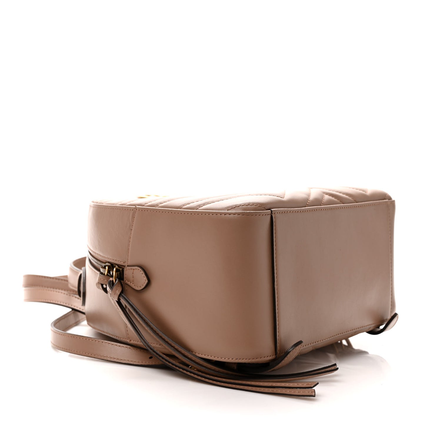Calfskin Matelasse GG Marmont Dome Backpack Porcelain Rose