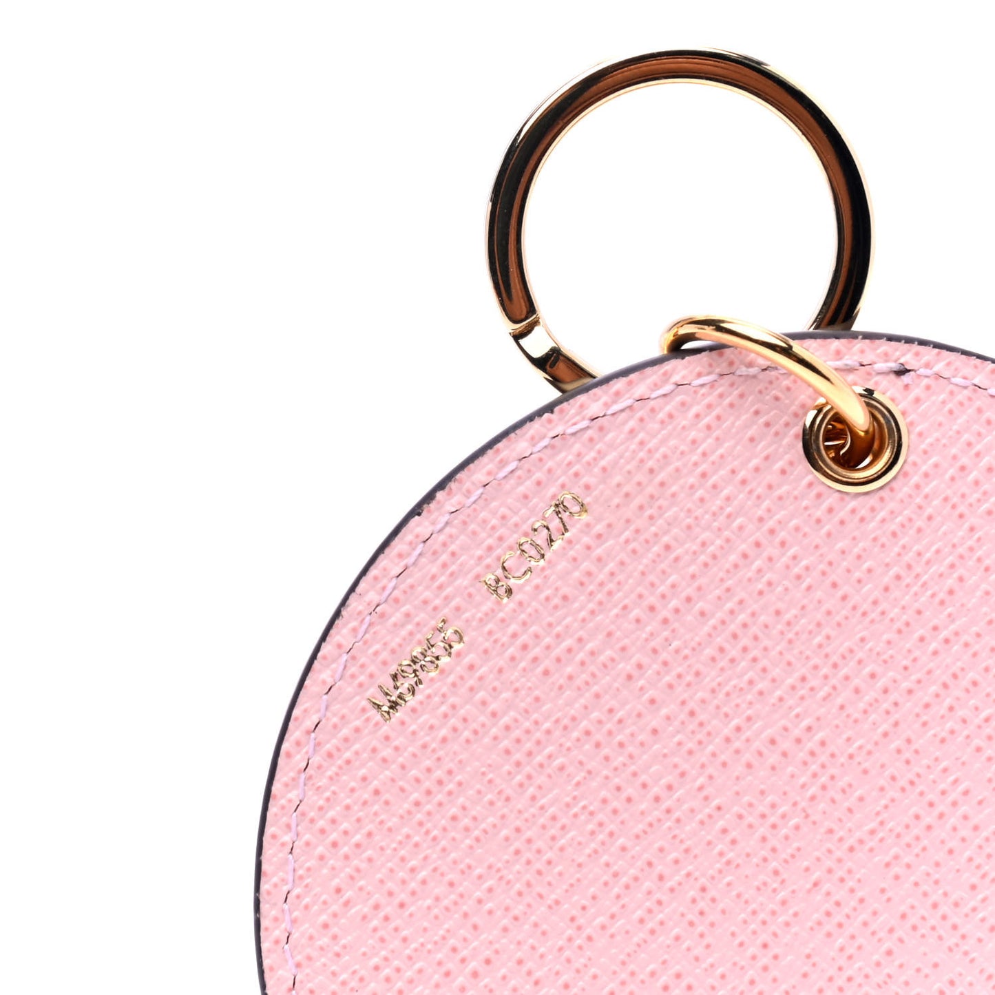Monogram 2020 Christmas Animation Big Wheel Bag Charm Key Ring Rose Ballerine