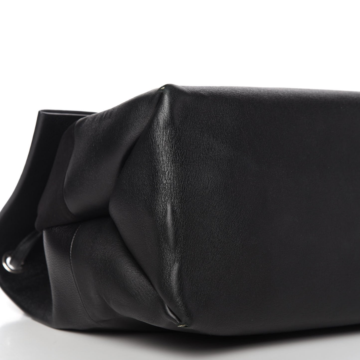 Baby Calfskin All Soft Shoulder Bag Black