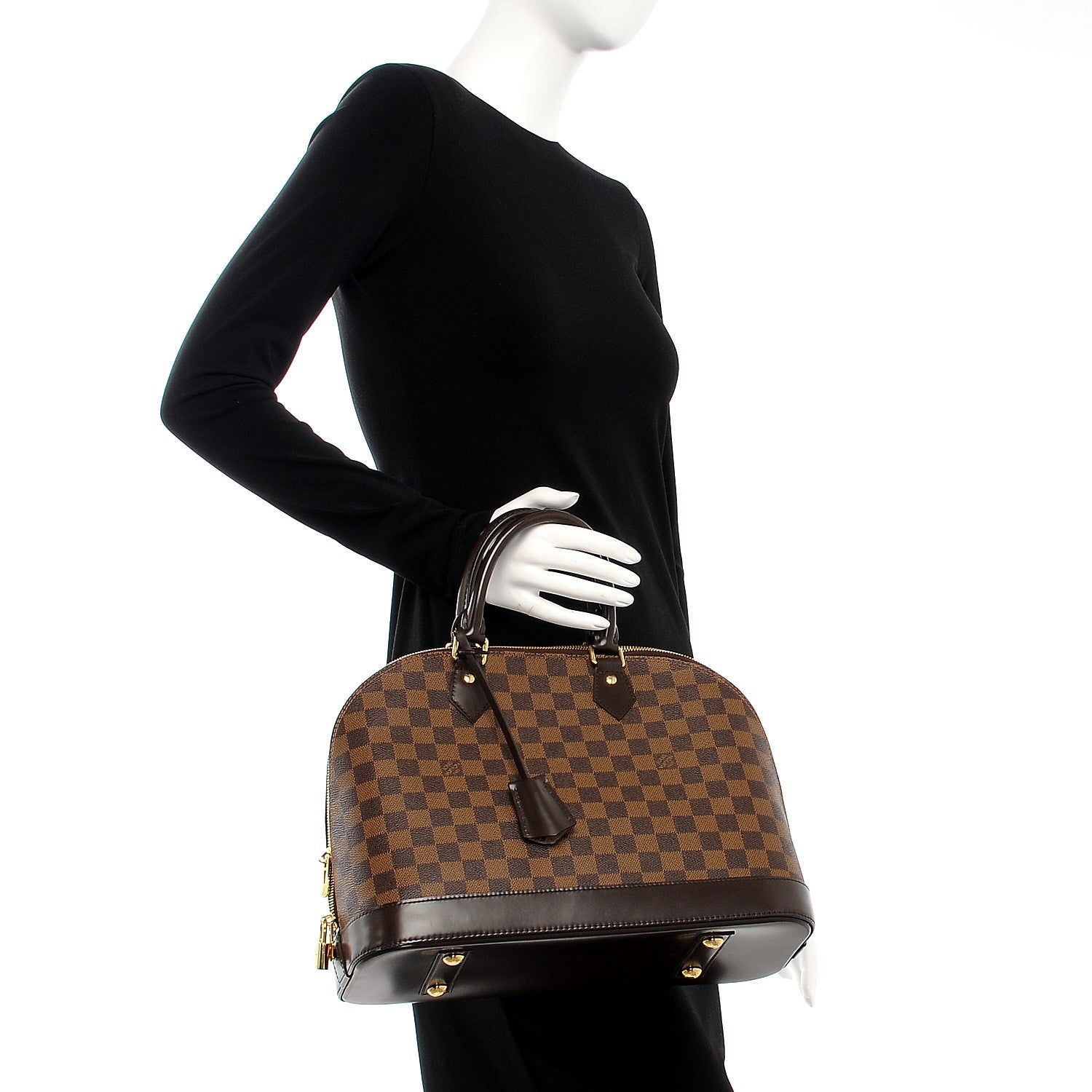 Louis Vuitton Damier Ebene Alma MM 2 of 6