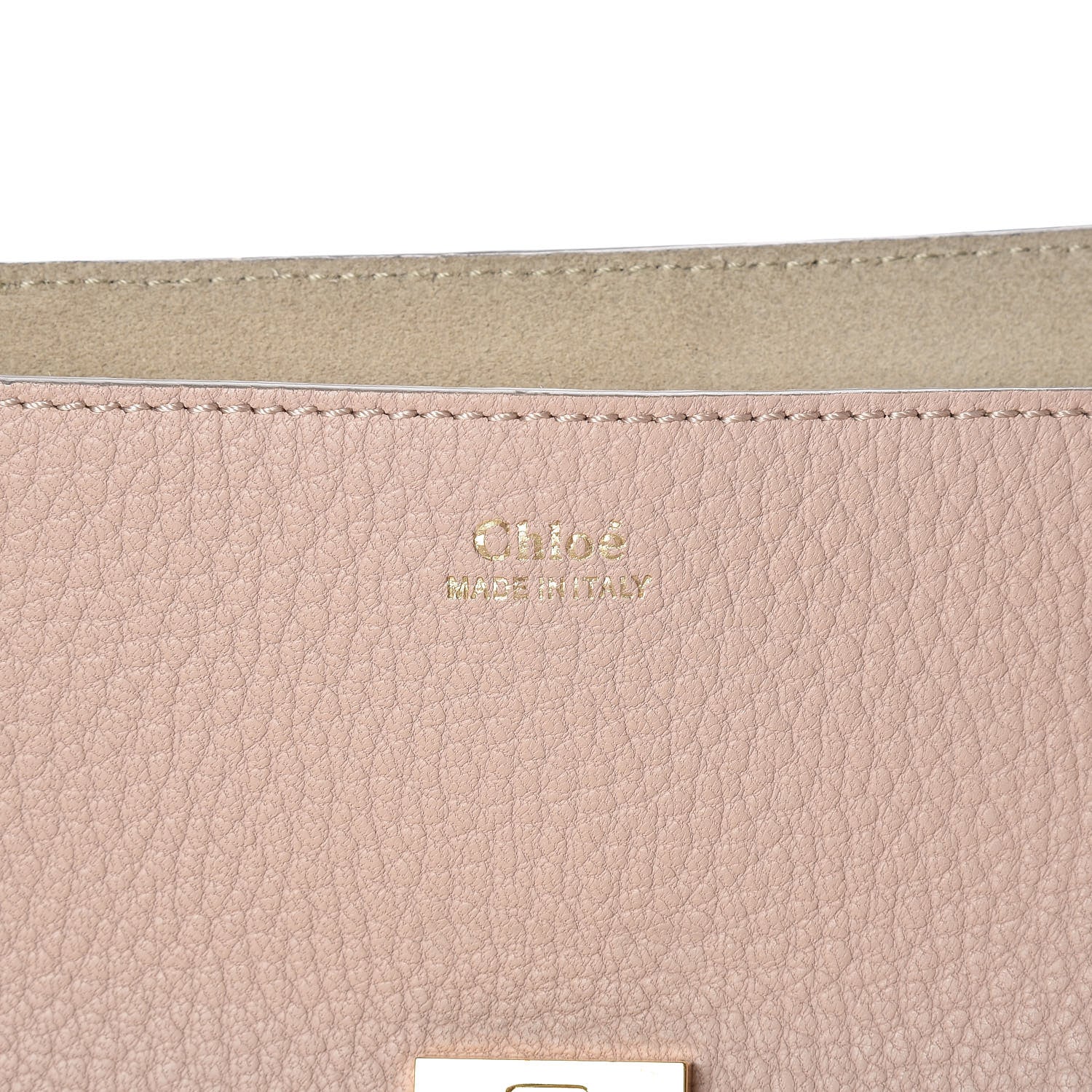 Chloe Grained Lambskin Drew Shoulder Bag Abstract White 6 of 14