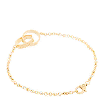 Cartier 18K Yellow Gold Interlocking LOVE Bracelet 2 of 4