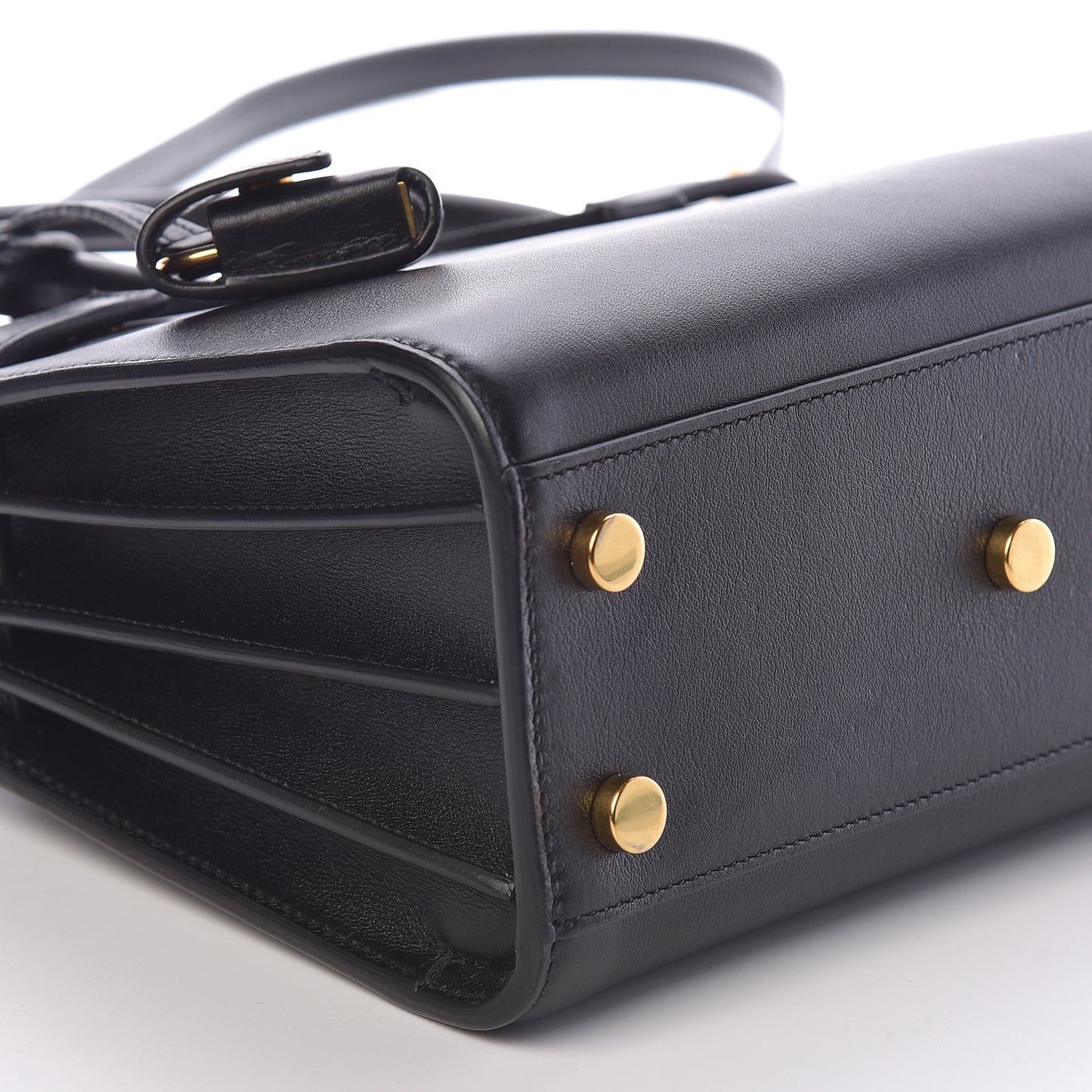 Calfskin Nano Sac De Jour Black