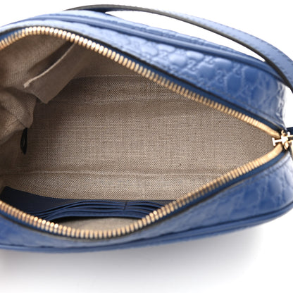 Gucci Soft Microguccissima Mini Bree Messenger Bag Caspian 5 of 10