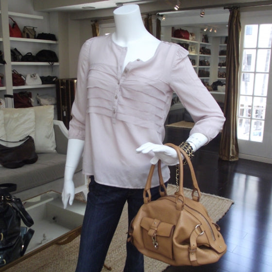 FASHIONPHILE SALVATOREFERRAGAMOLeatherSatchelCaramel 2 of 8