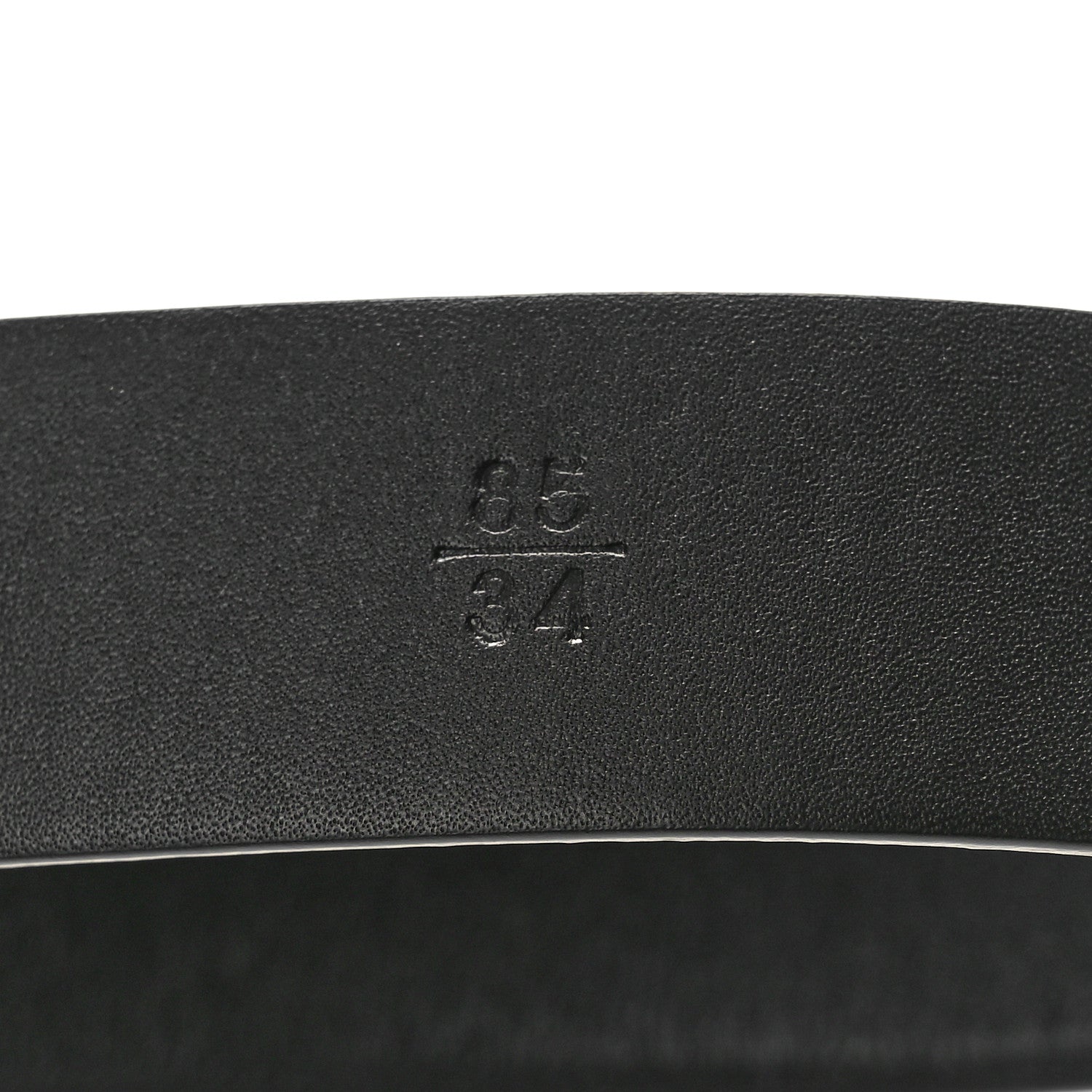 Chanel Calfskin Quilted CC Belt 85 34 Black 4 of 6