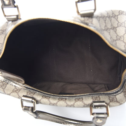 Gucci GG Plus Monogram Medium Joy Boston Dark Brown 4 of 12
