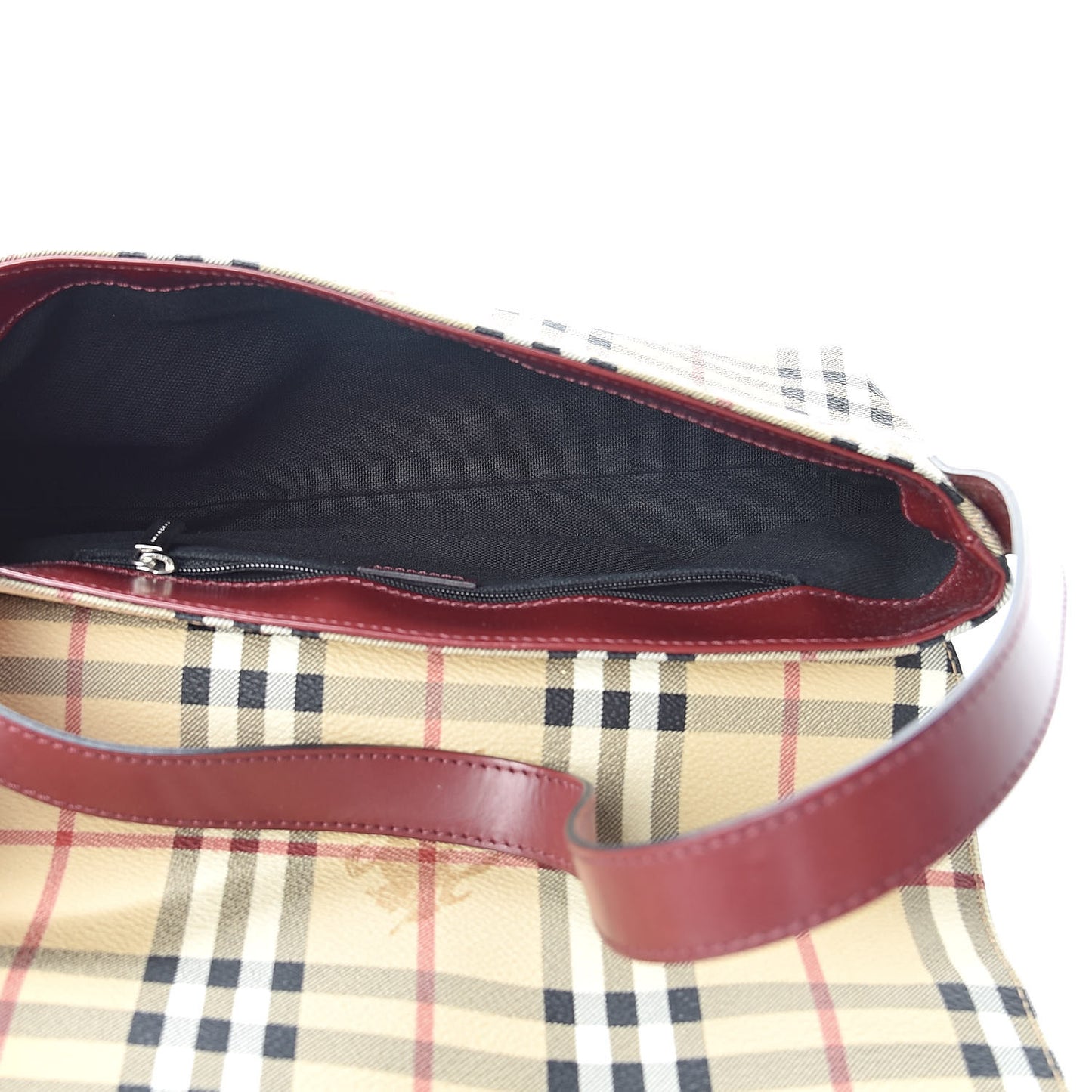 Haymarket Check Shoulder Bag Red