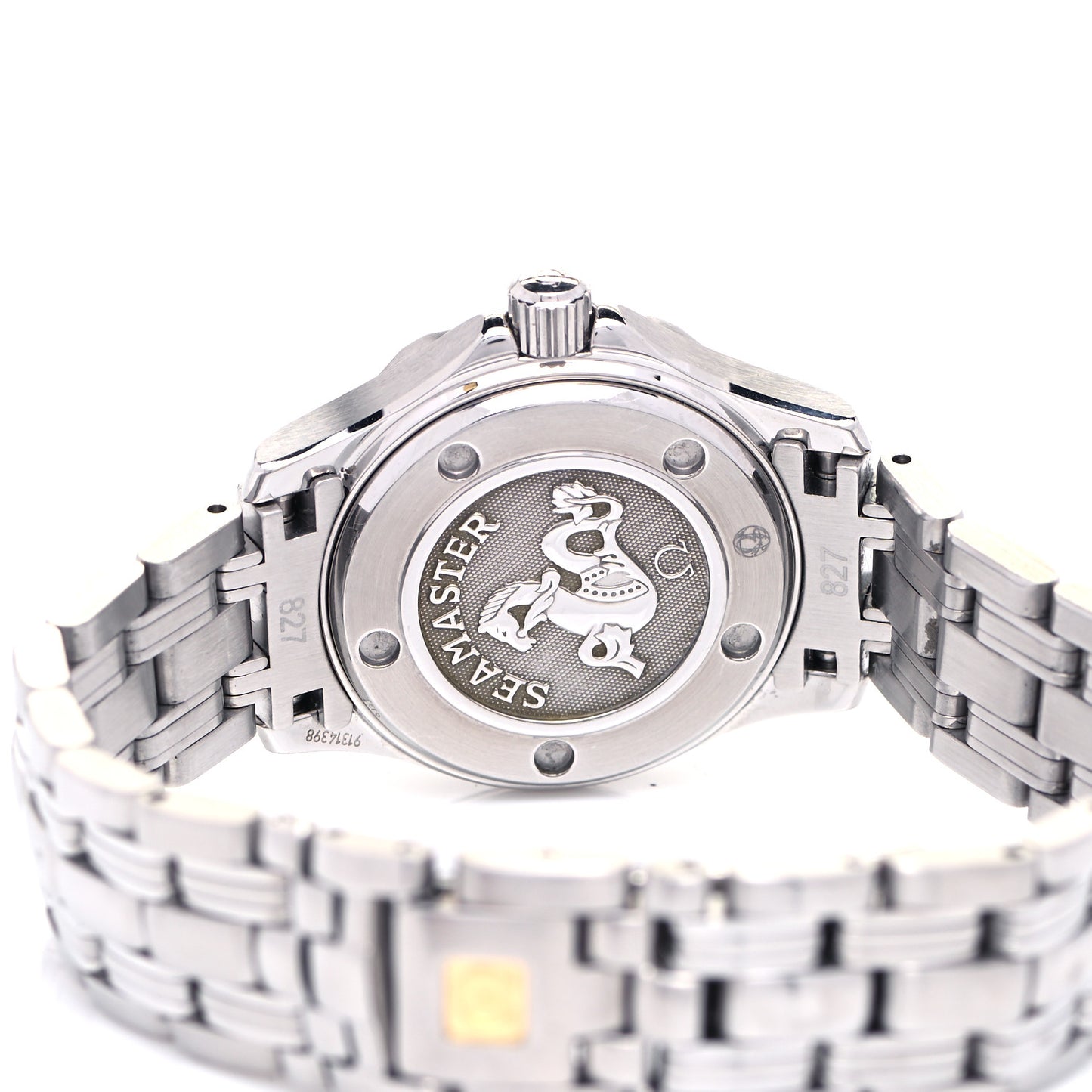 Stainless Steel 28mm Seamaster Diver 300M Quartz Watch Blue 2224.80.00